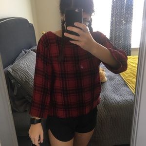 Madewell top with pocket